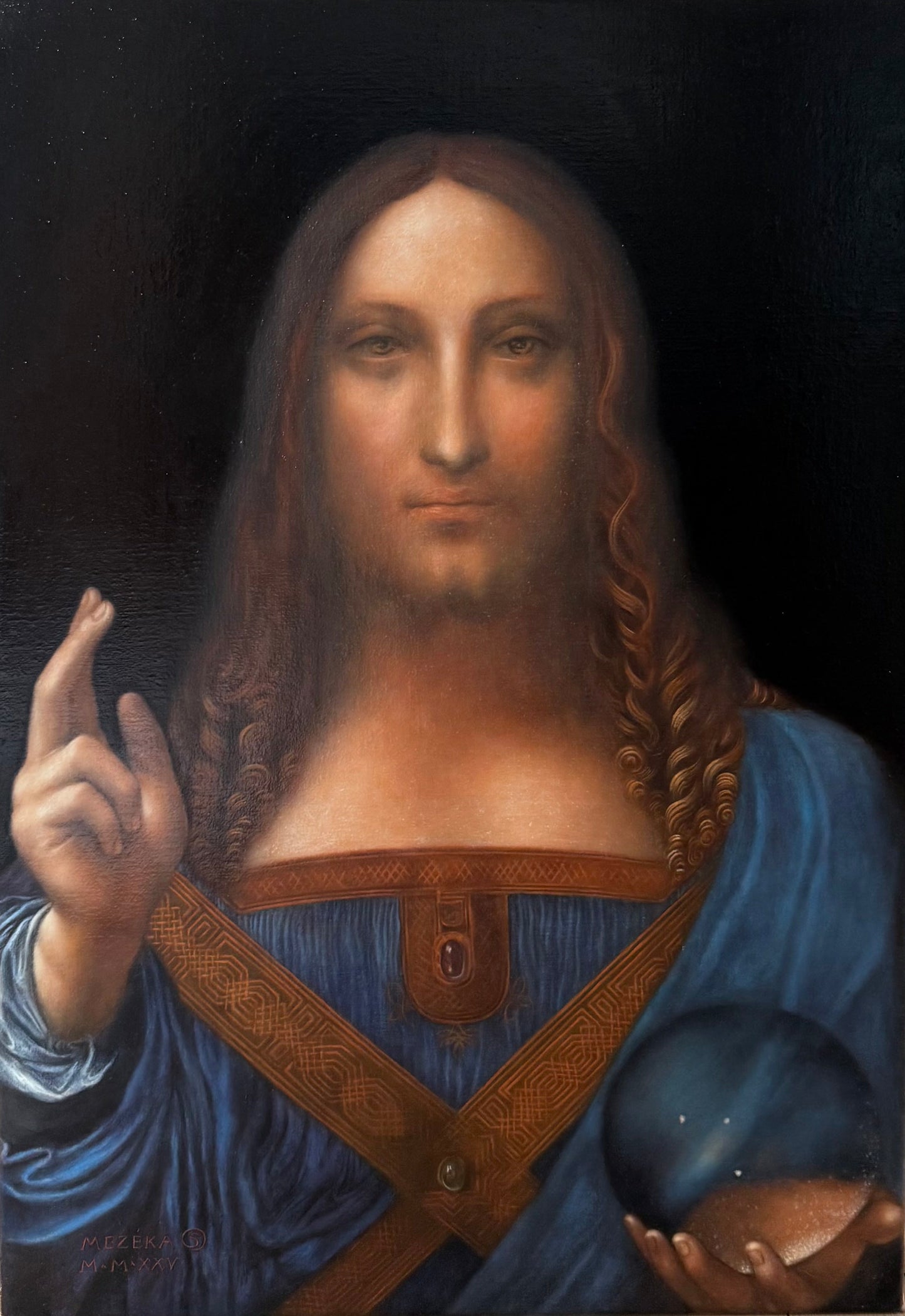SALVATOR MUNDI. 2025